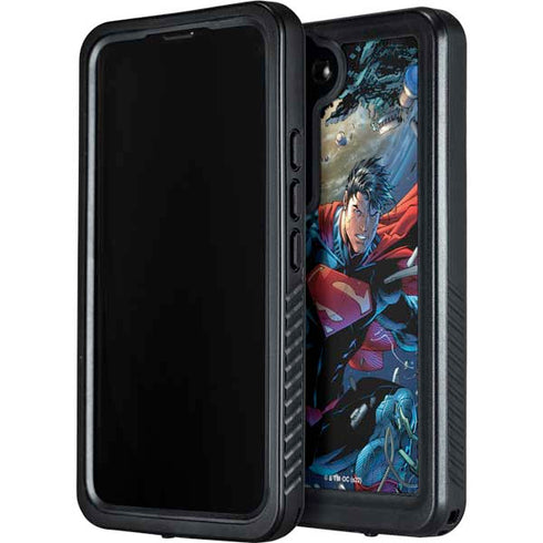 DC Comics Superman Unchained #1 Original Cover Galaxy S24 Plus Waterproof Case